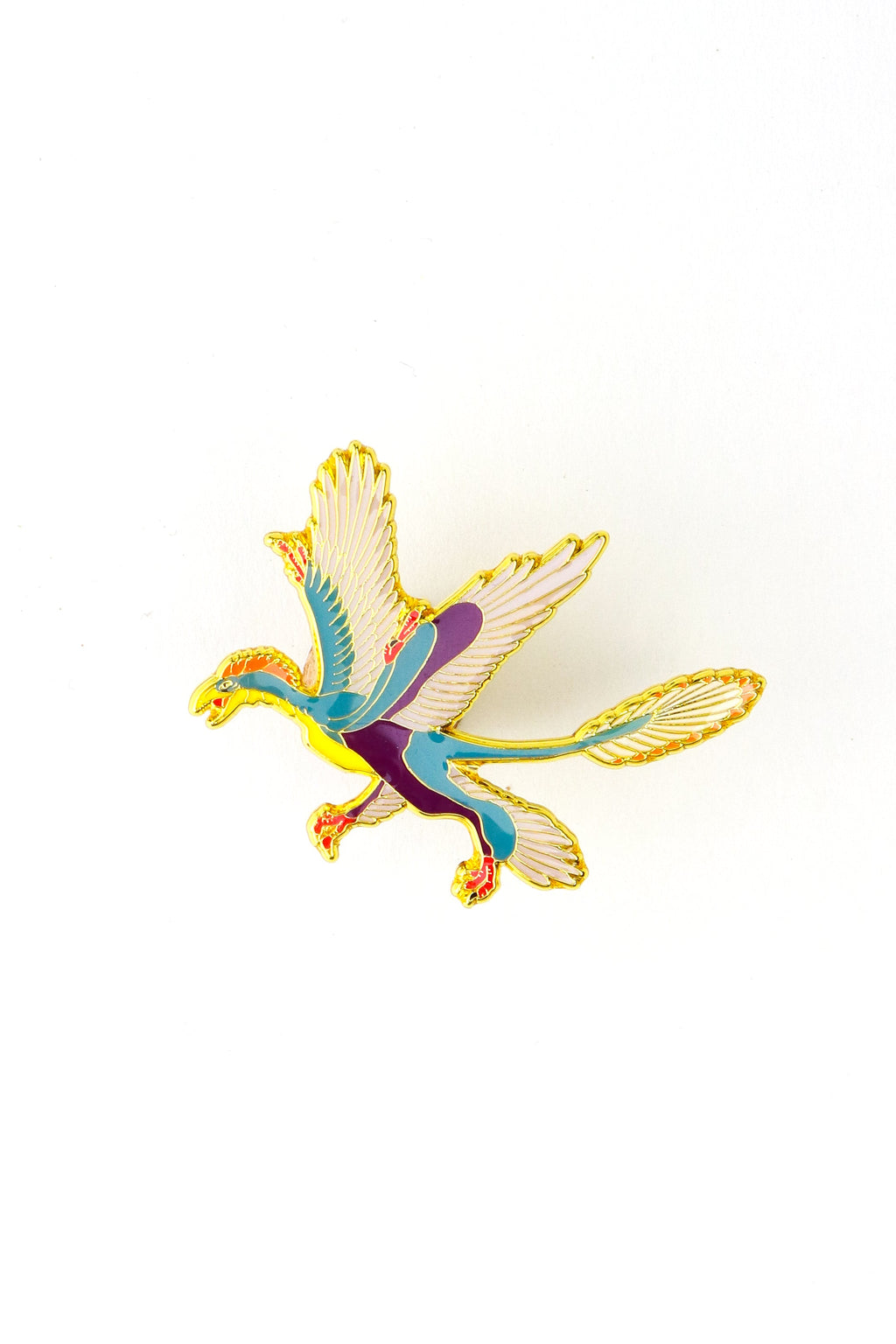 Microraptor Enamel Pin (Microraptor gui)