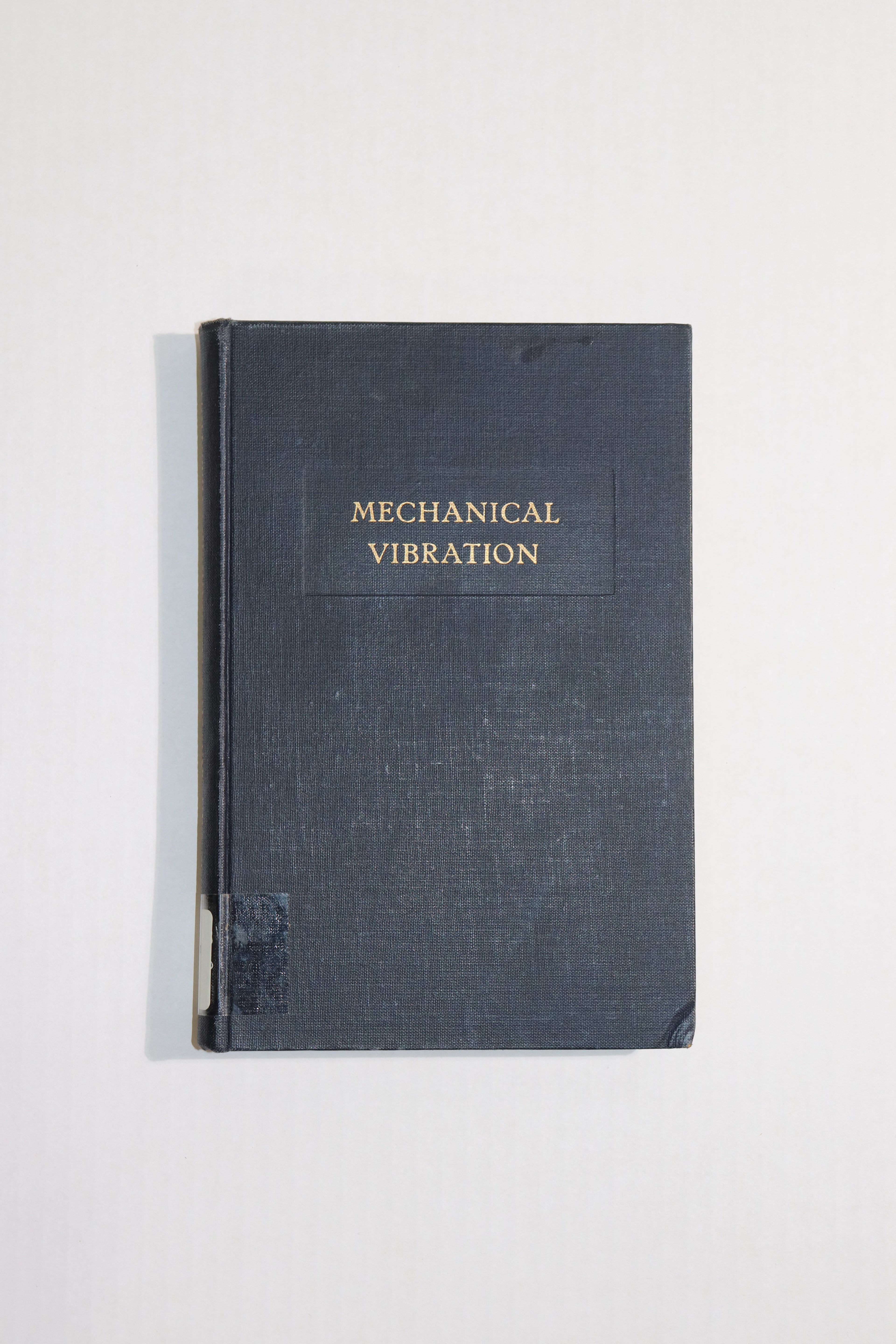 Introduction to a Study of Mechanical Vibration