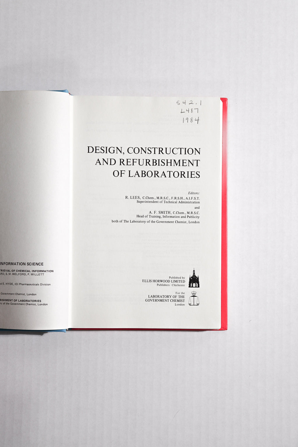 Design, Construction and Refurbishment of Laboratories