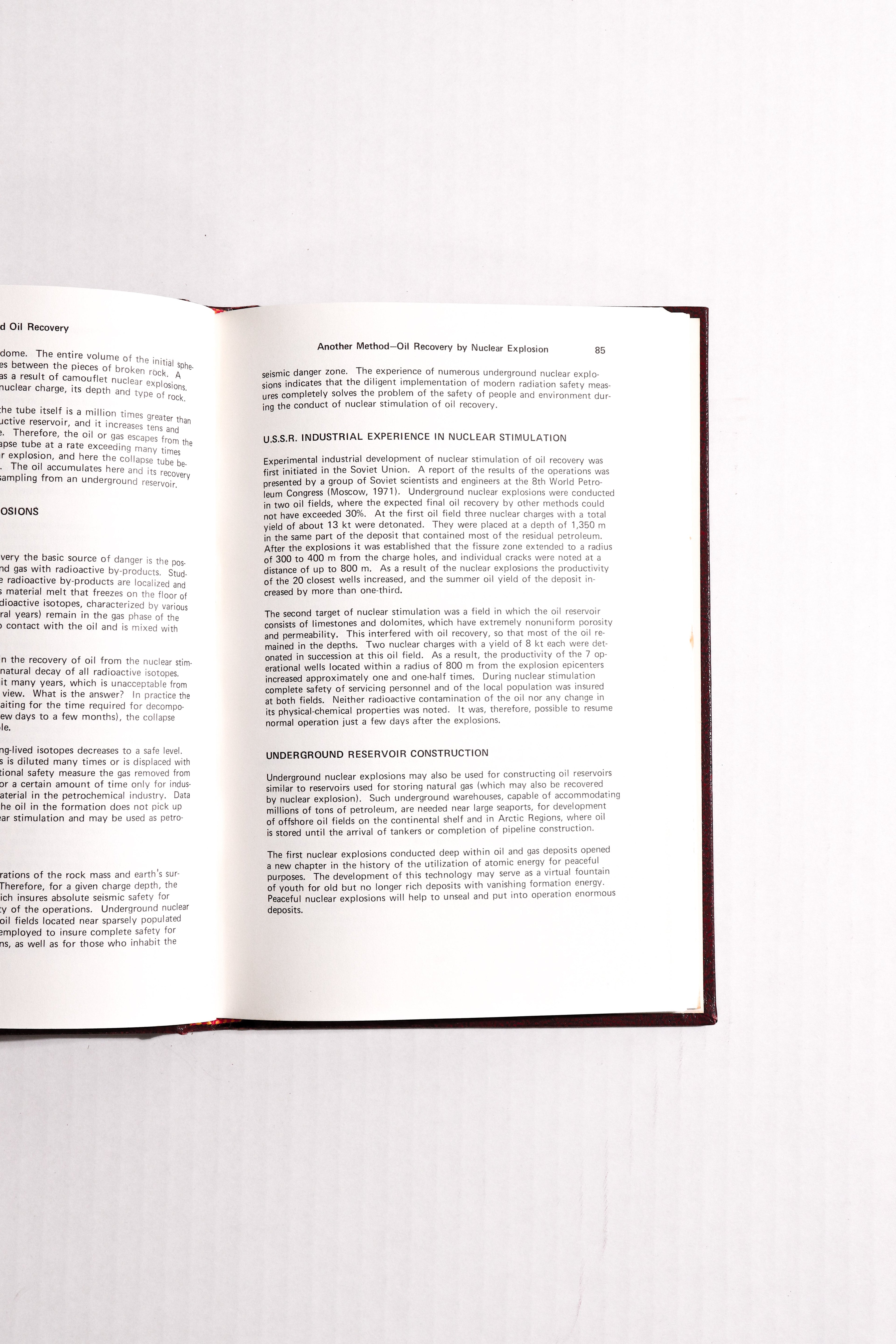 Enhanced Oil Recovery, Secondary and Tertiary Methods