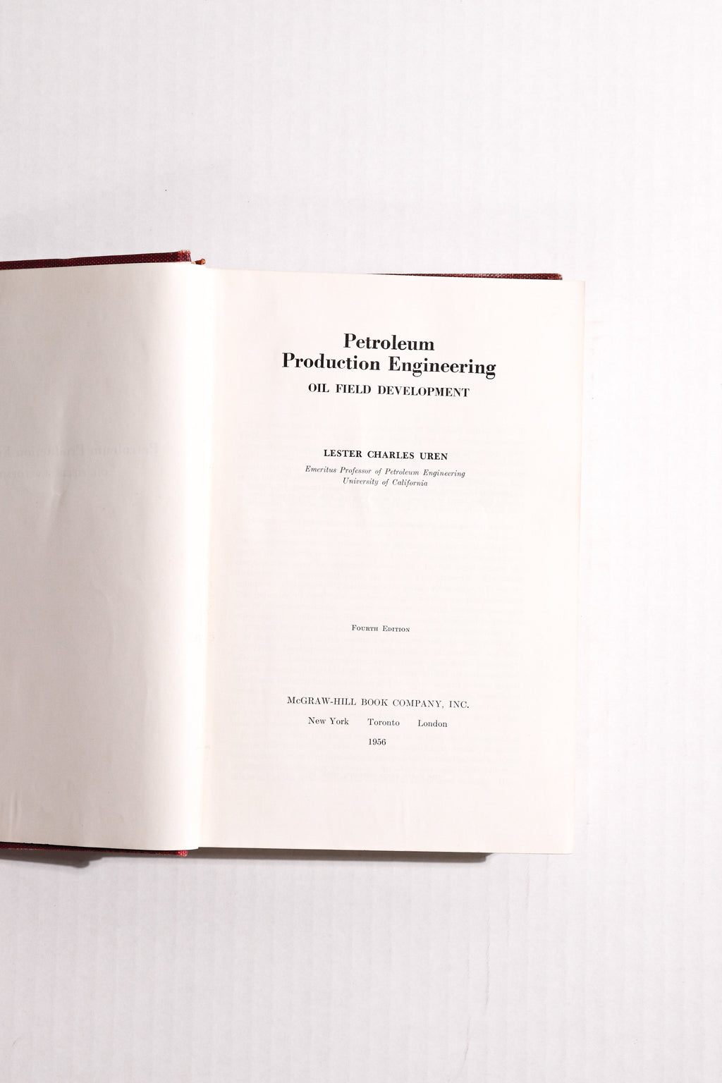 Petroleum Production Engineering