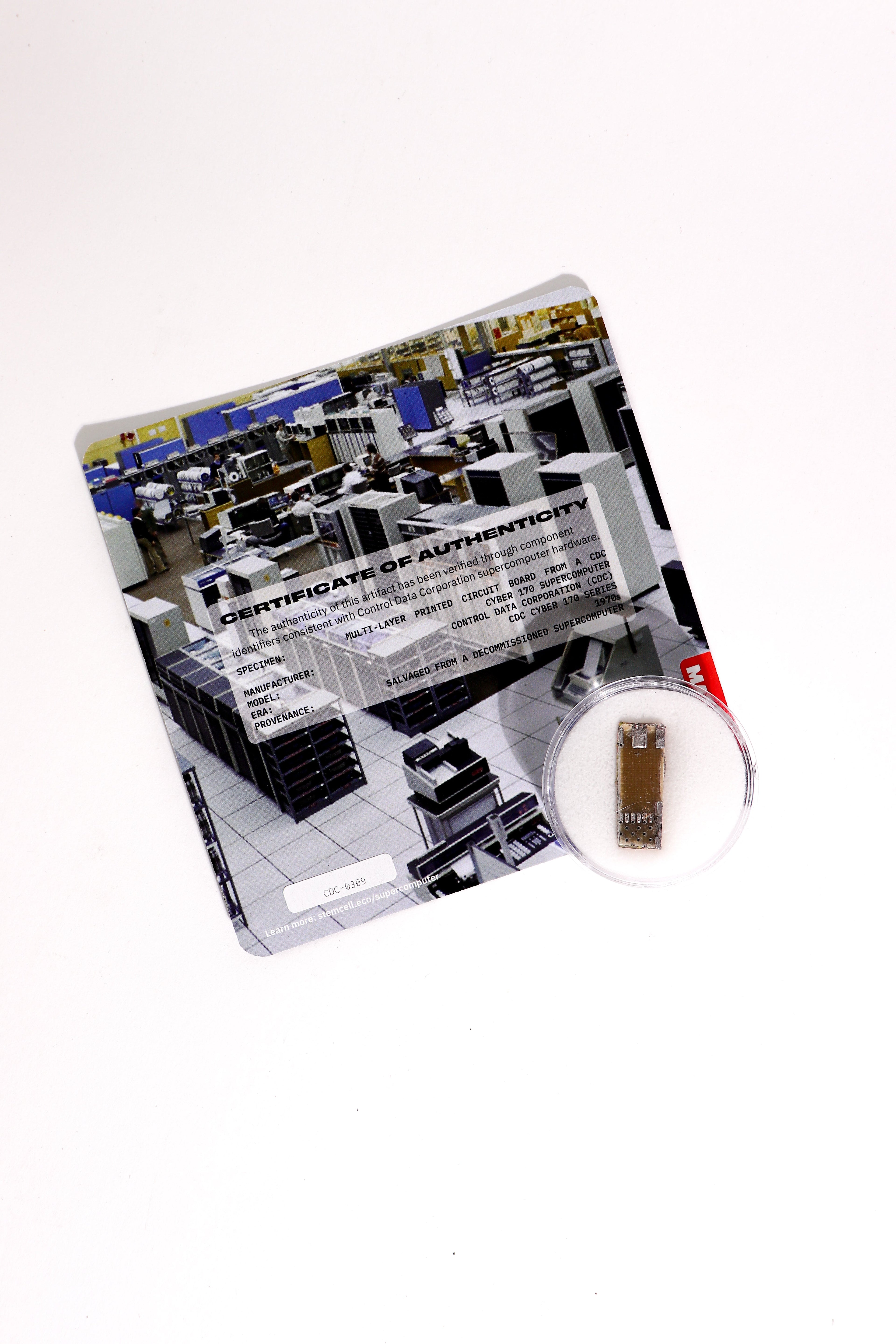 Supercomputer Circuit Board Fragment