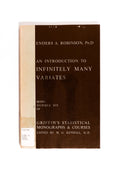 An Introduction to Infinitely Many Variates — Enders A. Robinson