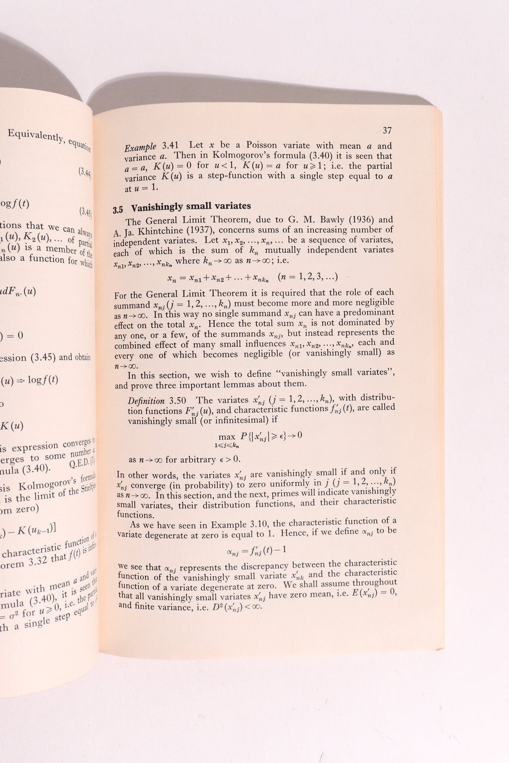 An Introduction to Infinitely Many Variates — Enders A. Robinson