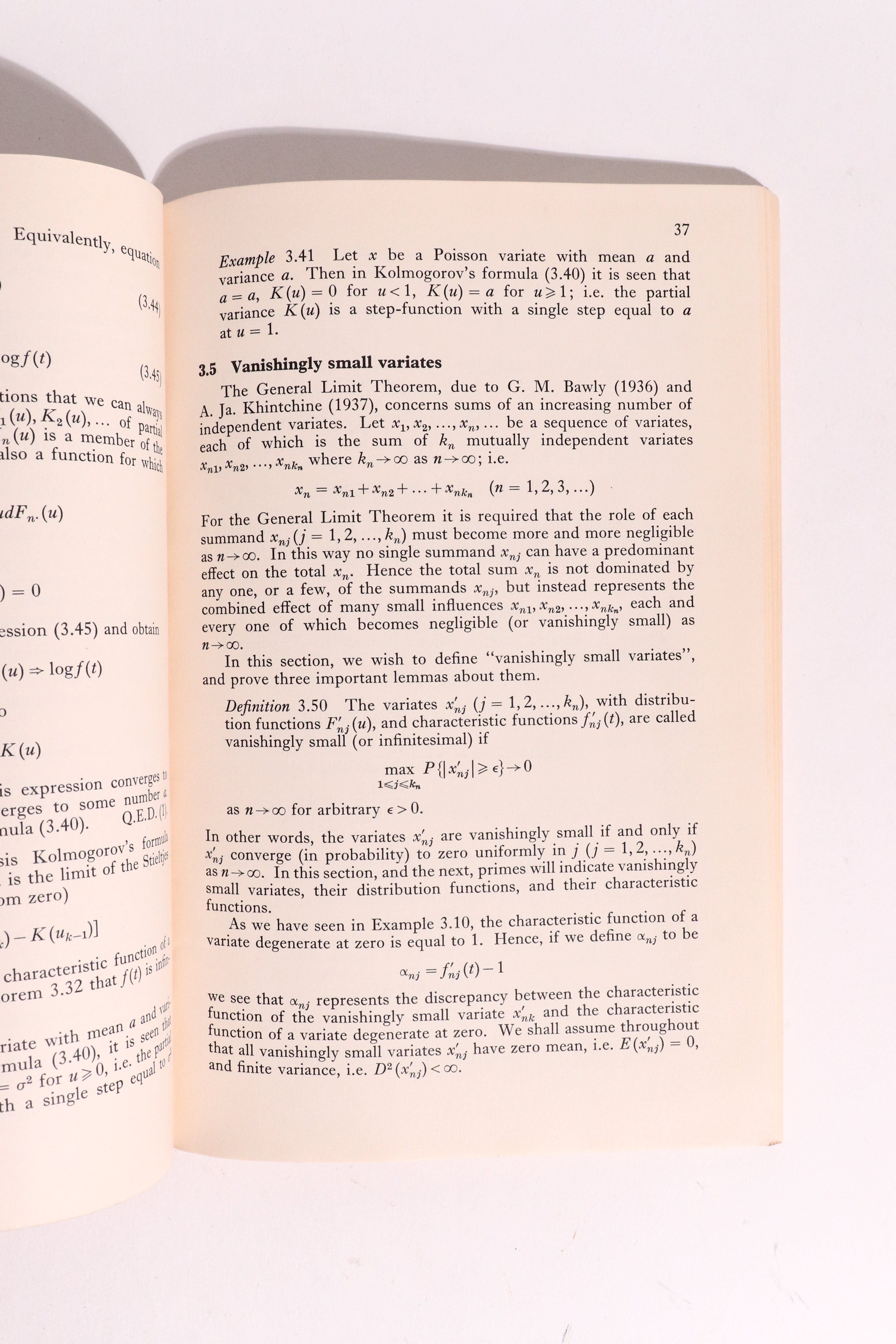 An Introduction to Infinitely Many Variates — Enders A. Robinson