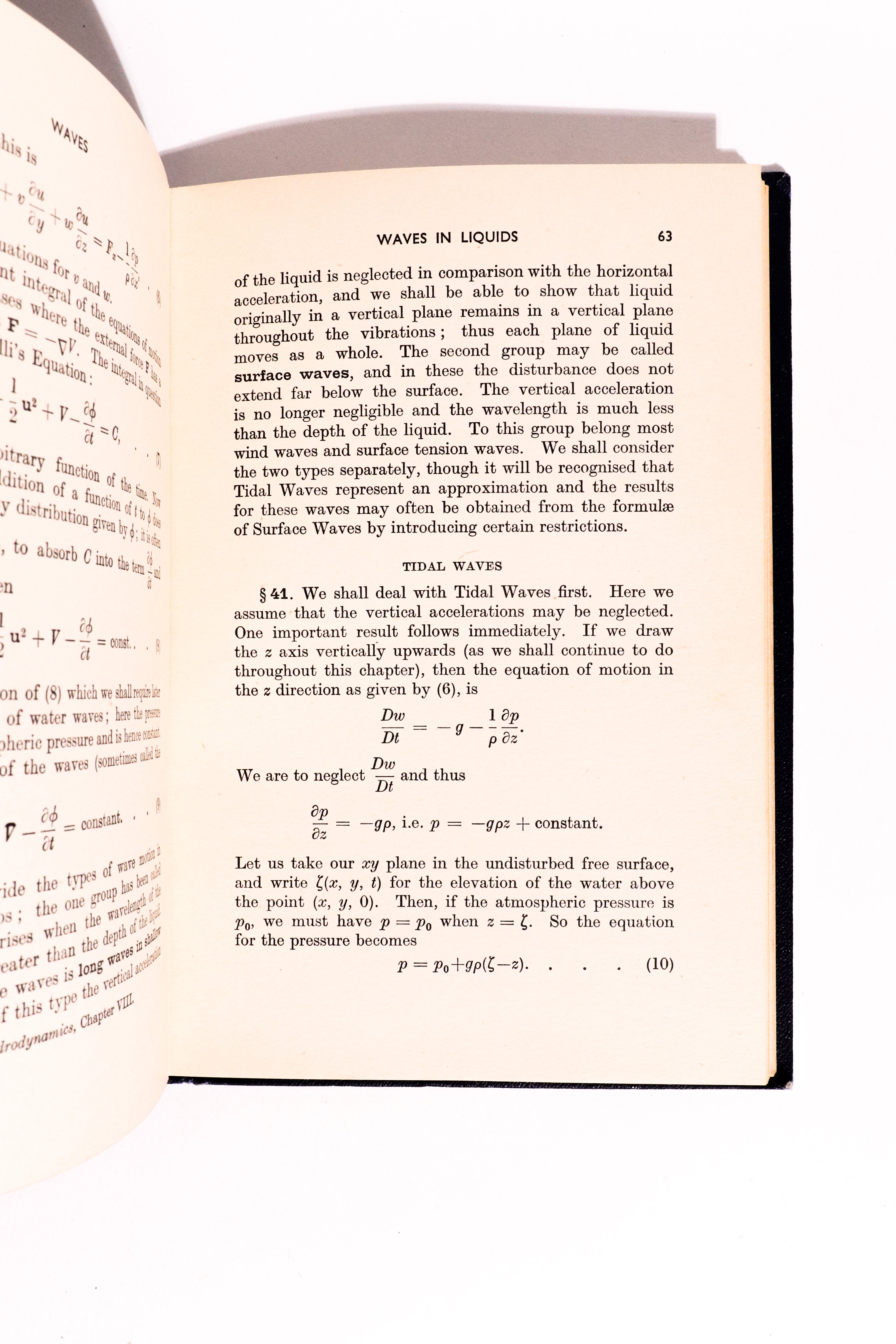Waves: A Mathematical Account of the Common Types of Wave Motion — C. A. Coulson, First Edition 1943