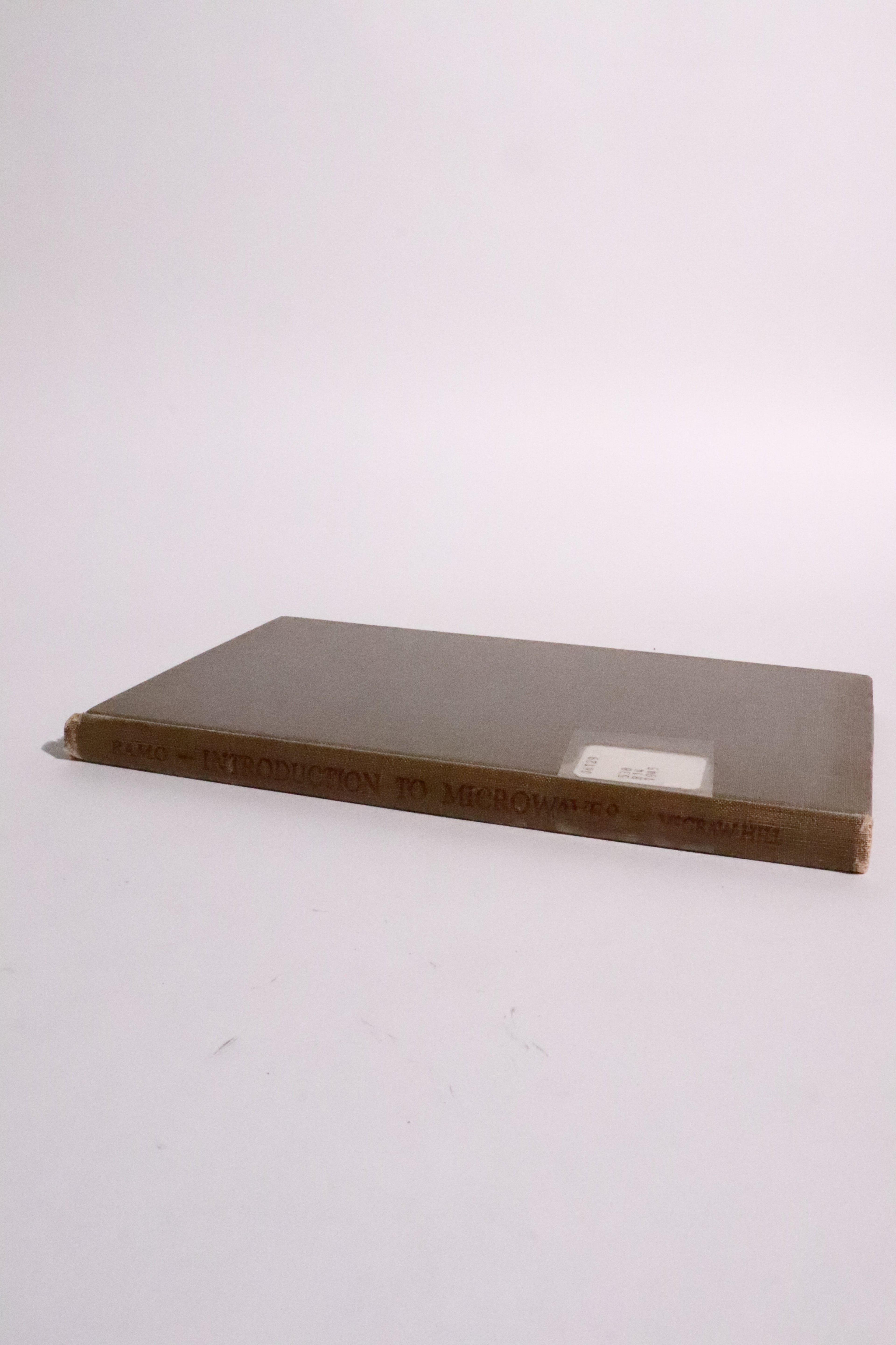 Introduction to Microwaves — Simon Ramo, First Edition, 1945