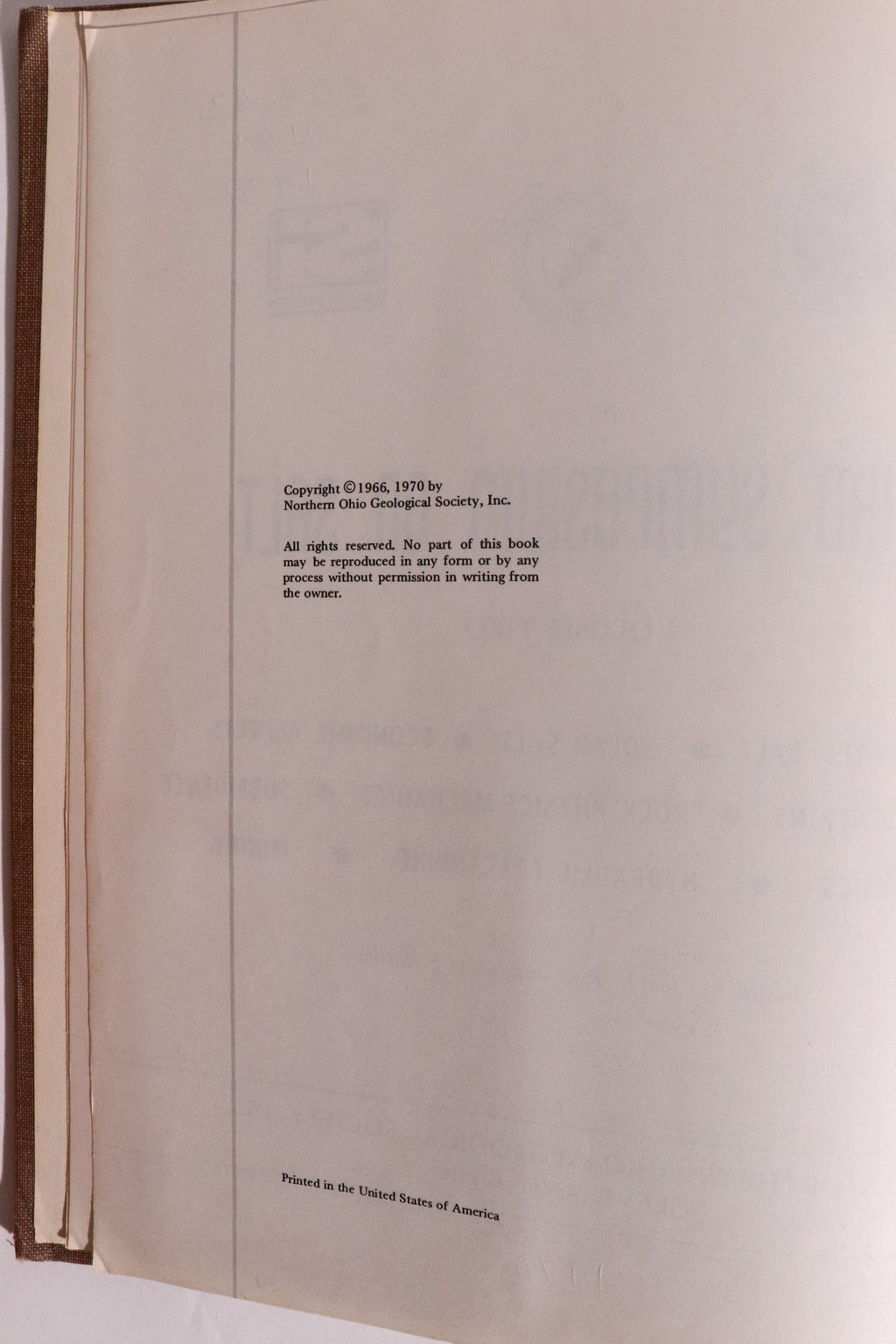 Third Symposium on Salt — Complete 2-Volume Set | Geology, Mining & Underground Storage, First Edition (1970)