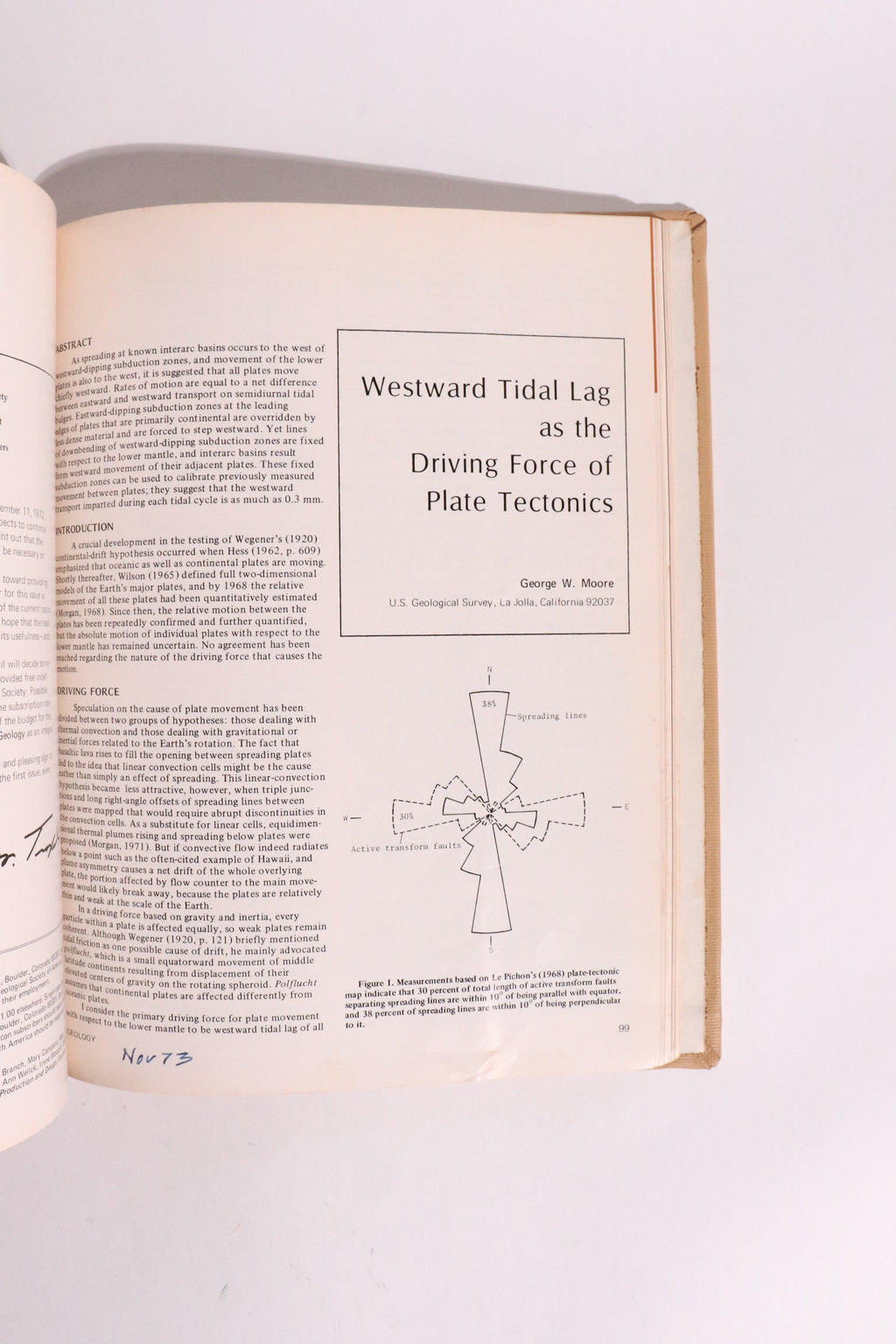 Geology: A Venture in Earth Science Reporting, Vol. 1 Nos. 1–4 - Inaugural Volume (1973)