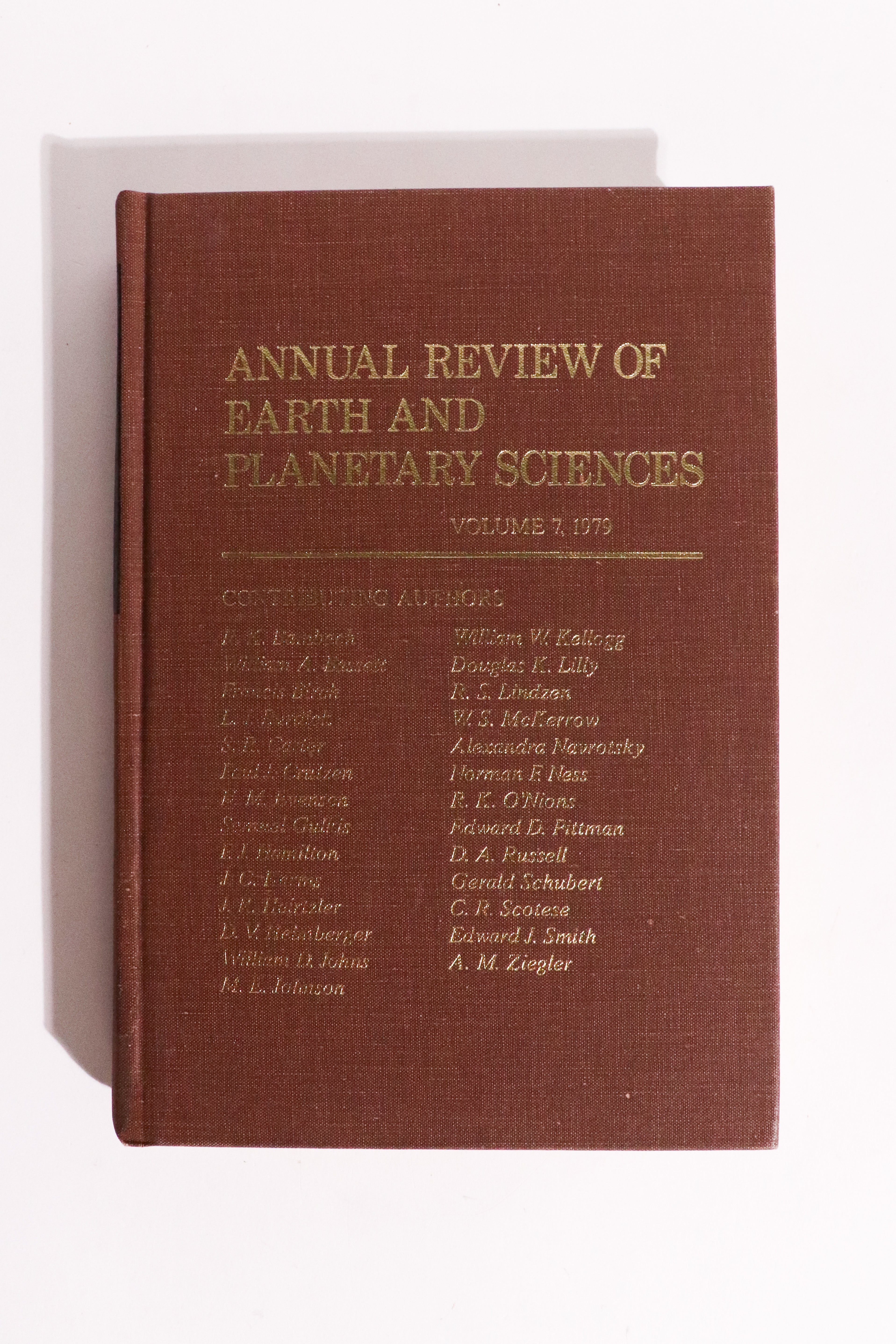Annual Review of Earth and Planetary Sciences, Volume 7 (1979) — Dinosaur Extinction, Climate, Jupiter & Planetary Geology