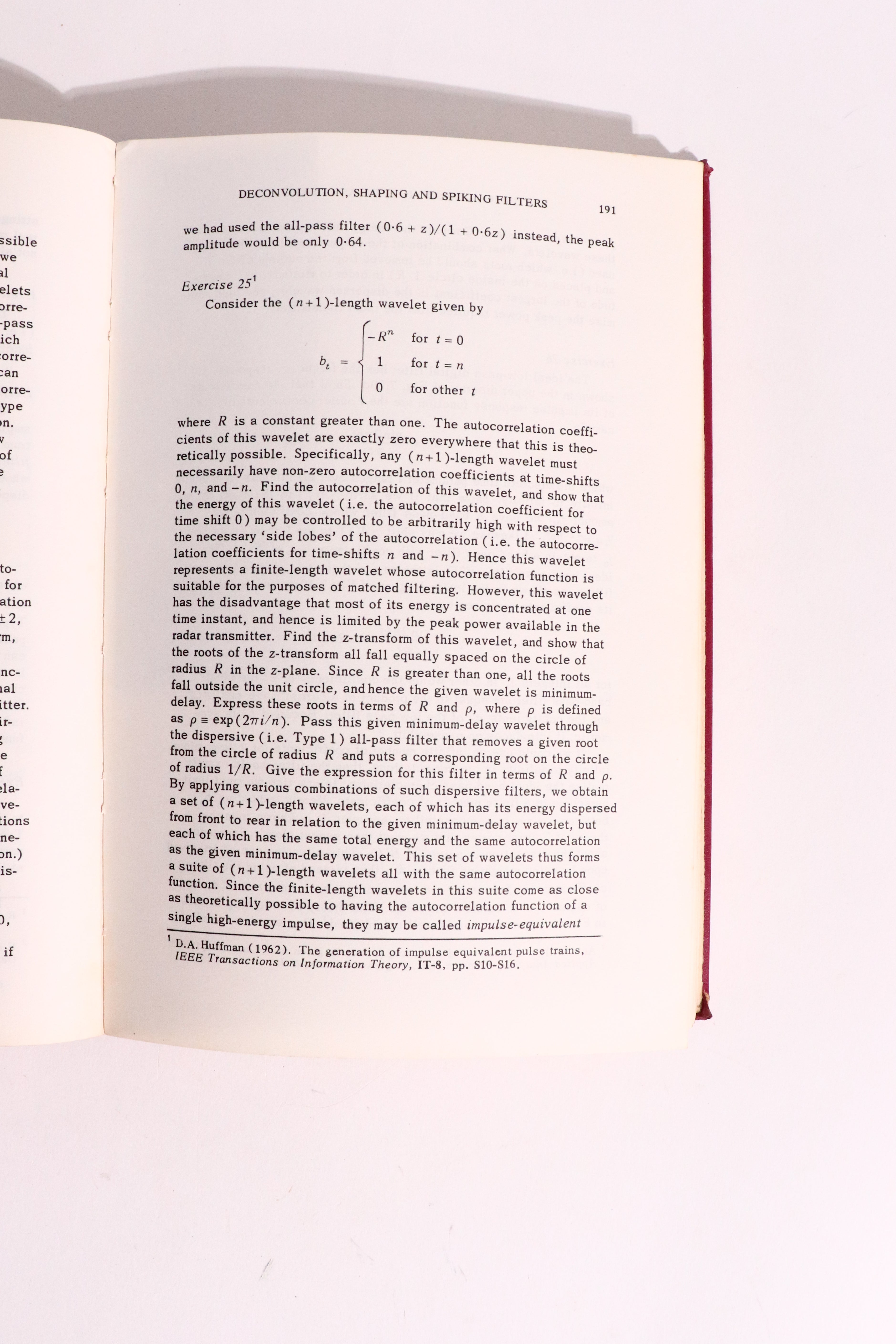 Statistical Communication and Detection: Digital Processing of Radar & Seismic Signals — Enders A. Robinson, First Edition / U.S. Issue (1967)