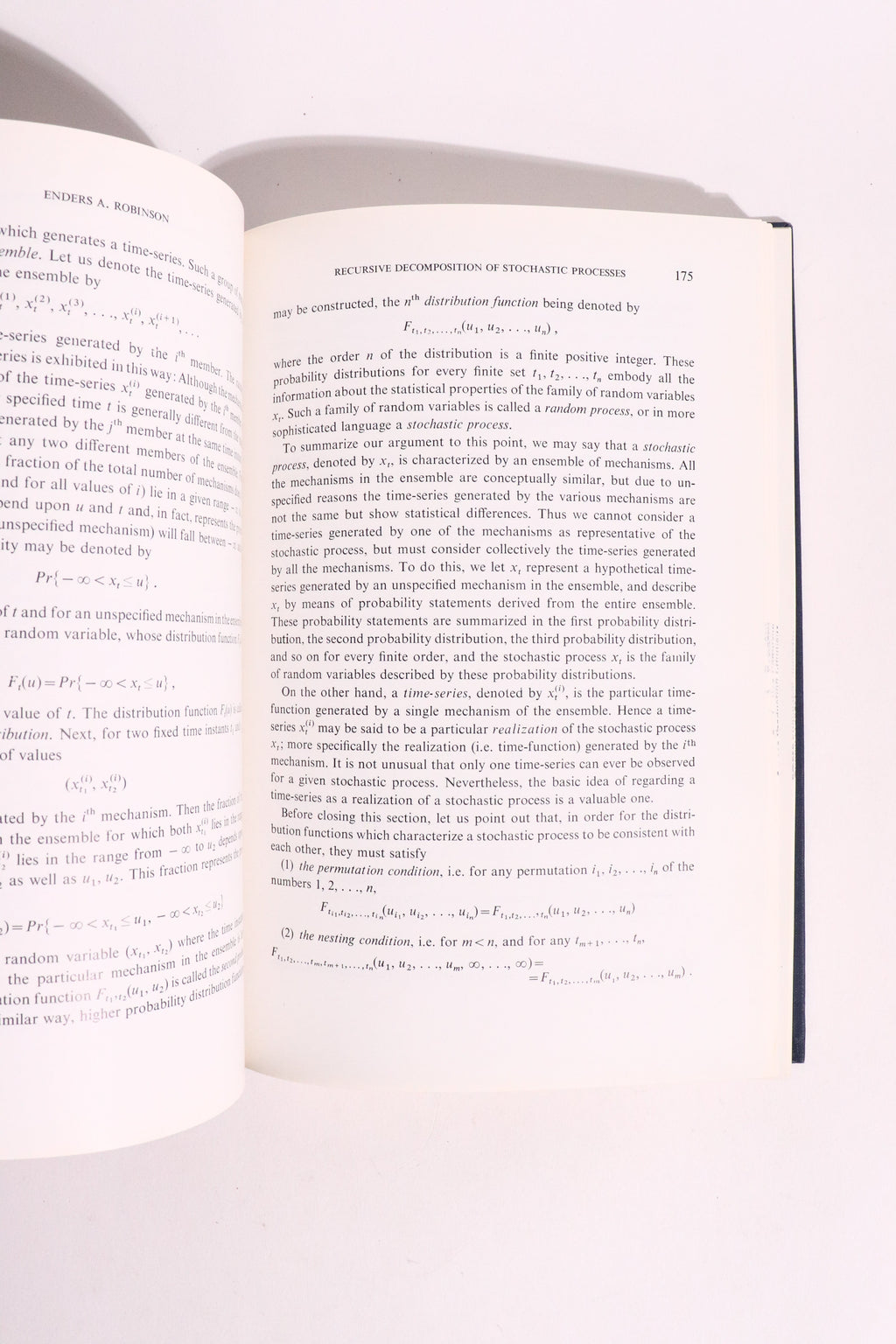 Time Series Analysis and Applications — Enders A. Robinson, 1981 First Printing | Signal Processing & Statistics