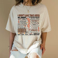 "I Don’t Like This Rock" T-Shirt - Marcus & Robert Graphic Tee, Funny Podcast Streetwear