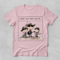 "I FORGET WHAT EIGHT WAS FOR" Funny Cartoon Cowboy Band T-Shirt - Absurdist Quote Meme Tee, Western Humor Statement Shirt, Niche Comedy Apparel