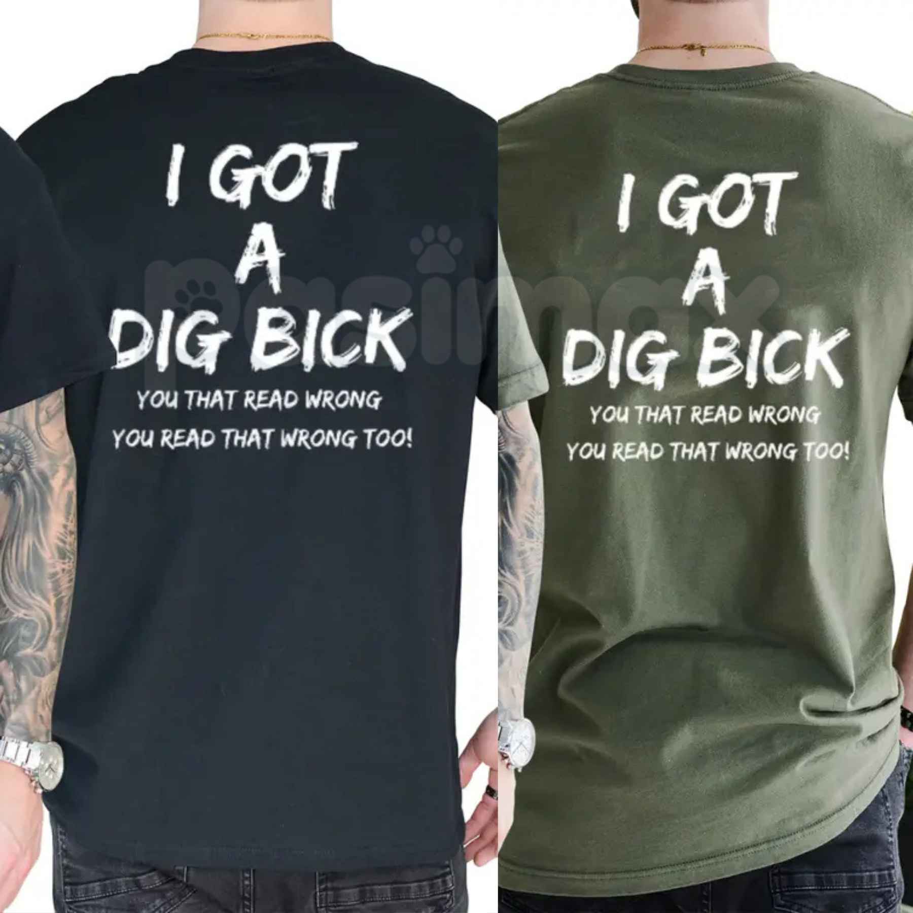 I Got A BD Graphic T-Shirt – Funny Sarcastic Humorous Unisex Cotton Short Sleeve Tee