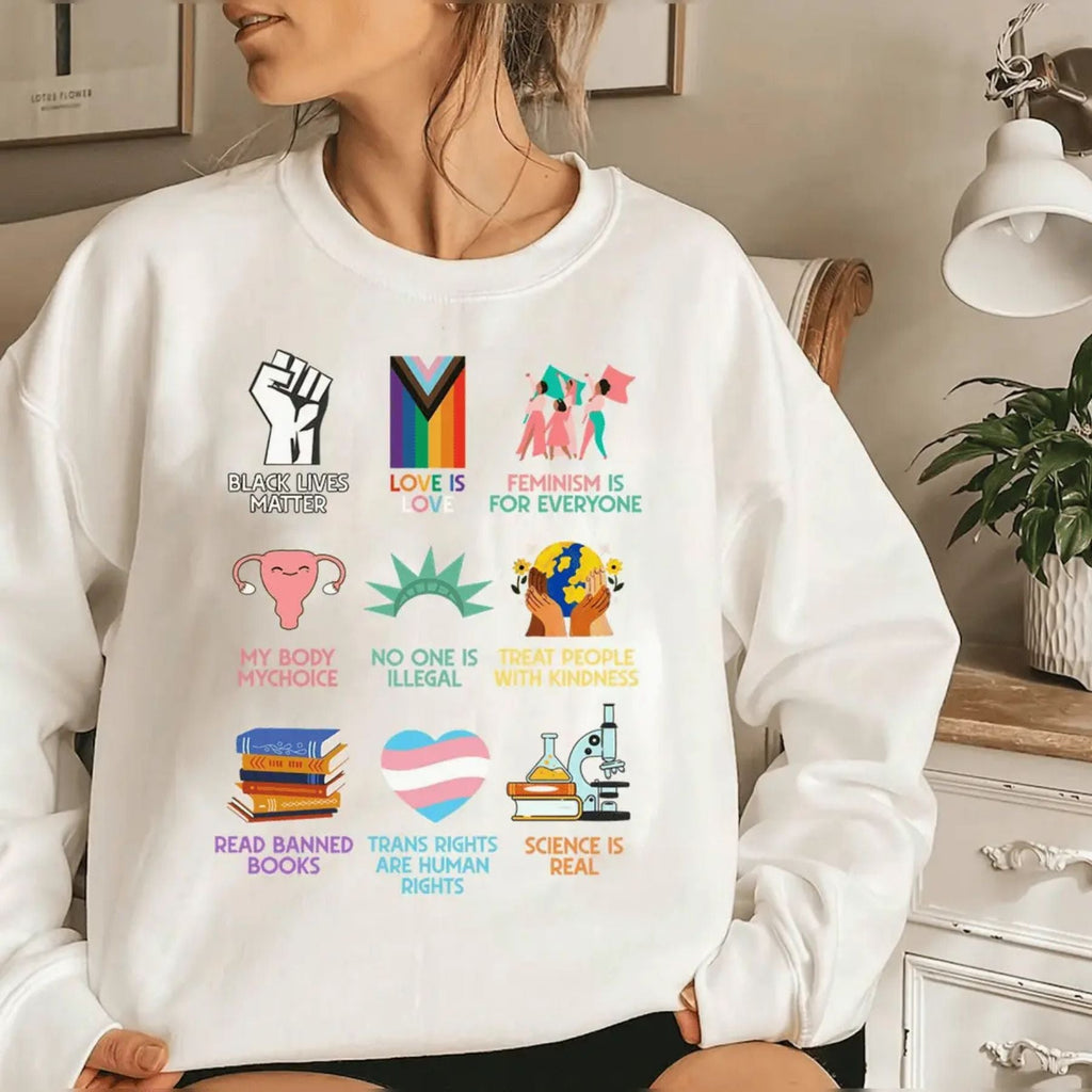 Idaho Teacher "Everyone is Welcome Here" Sweatshirt – Inclusion & Equality Top