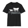 Jr Oregon Trail T-Shirt - Anti-Trump Political Humor Tee, Funny Vintage Game Parody