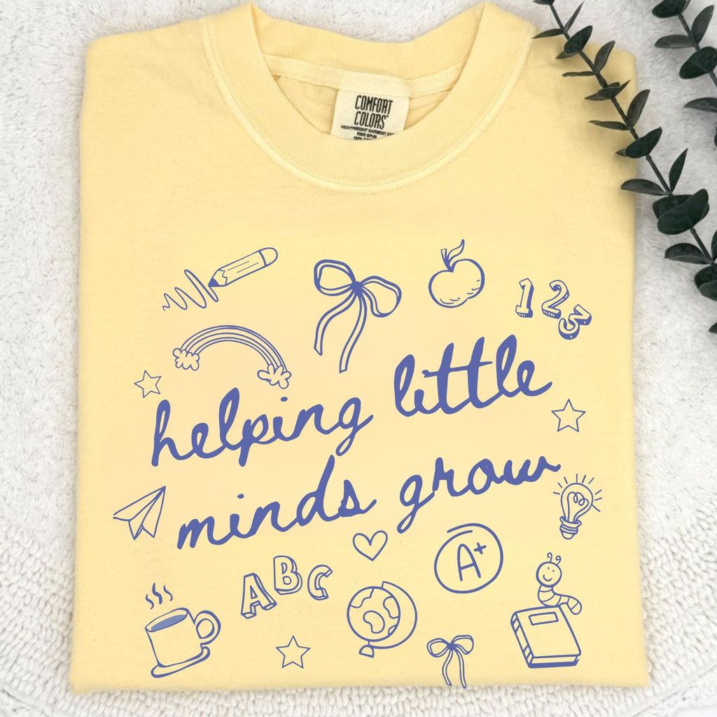 Kindergarten & Preschool Teacher Tee – Comfort Colors, Back to School Shirt, Early Childhood Educator Gift, Cute Teacher Life Top