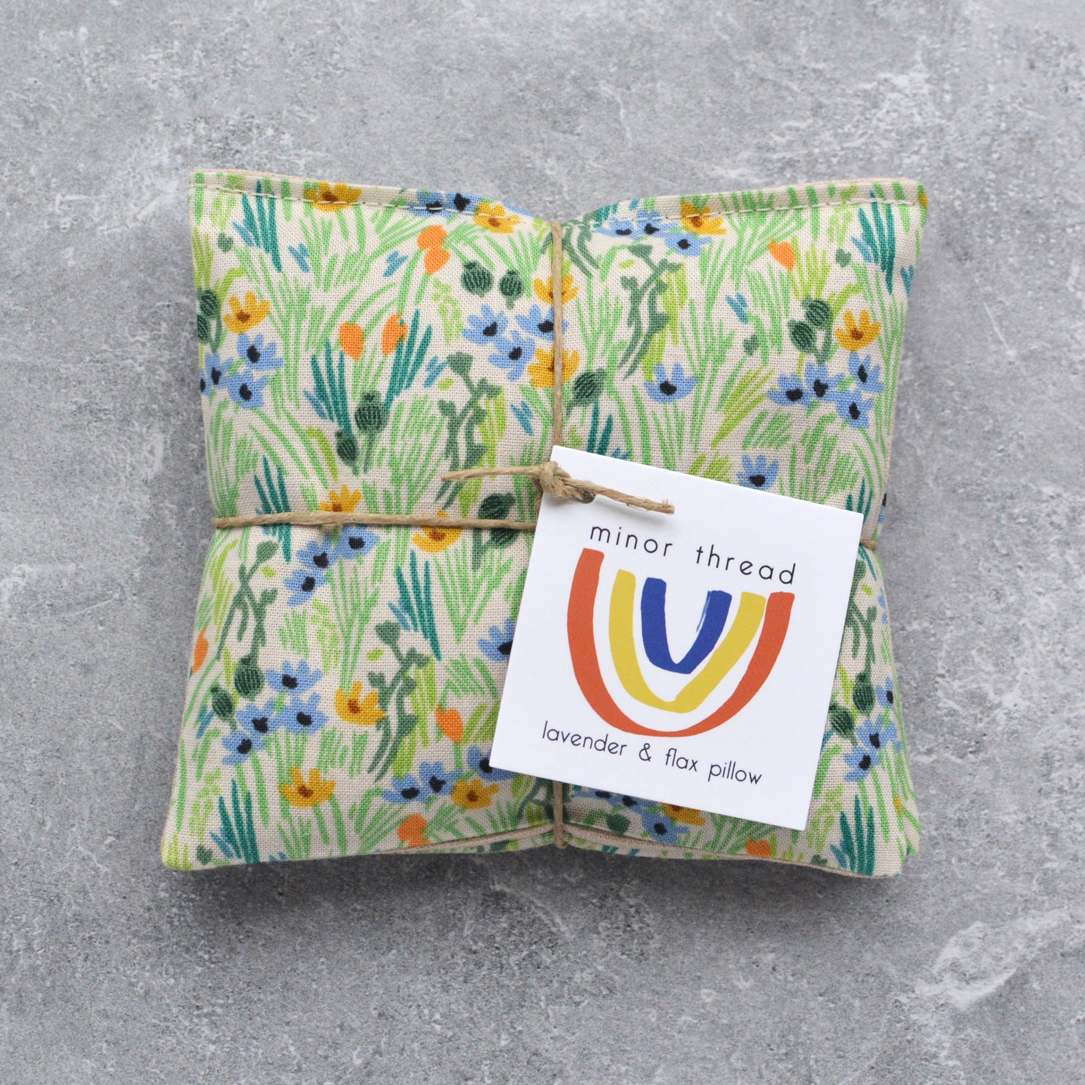 Spring Grass Green Floral Lavender Sachet Bundle