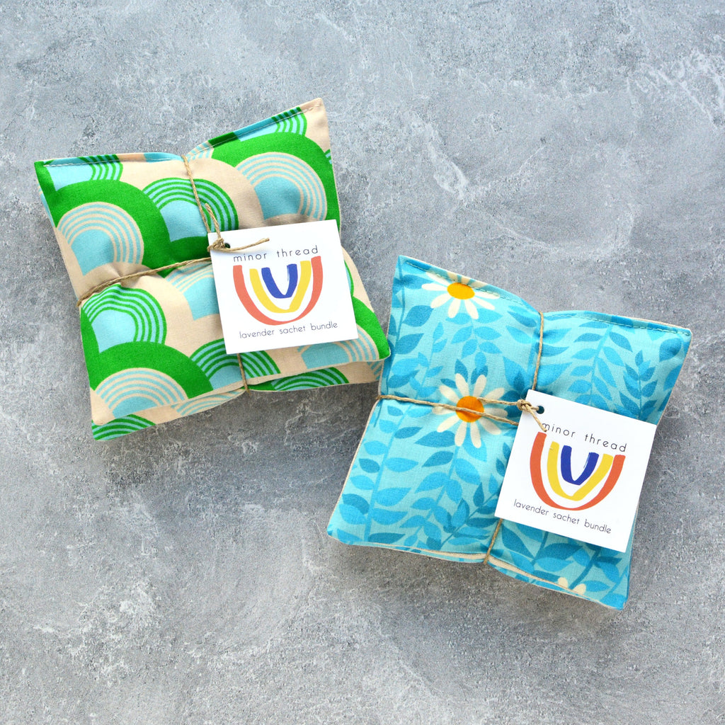 Nightlights in Turquoise Lavender Sachet Bundle