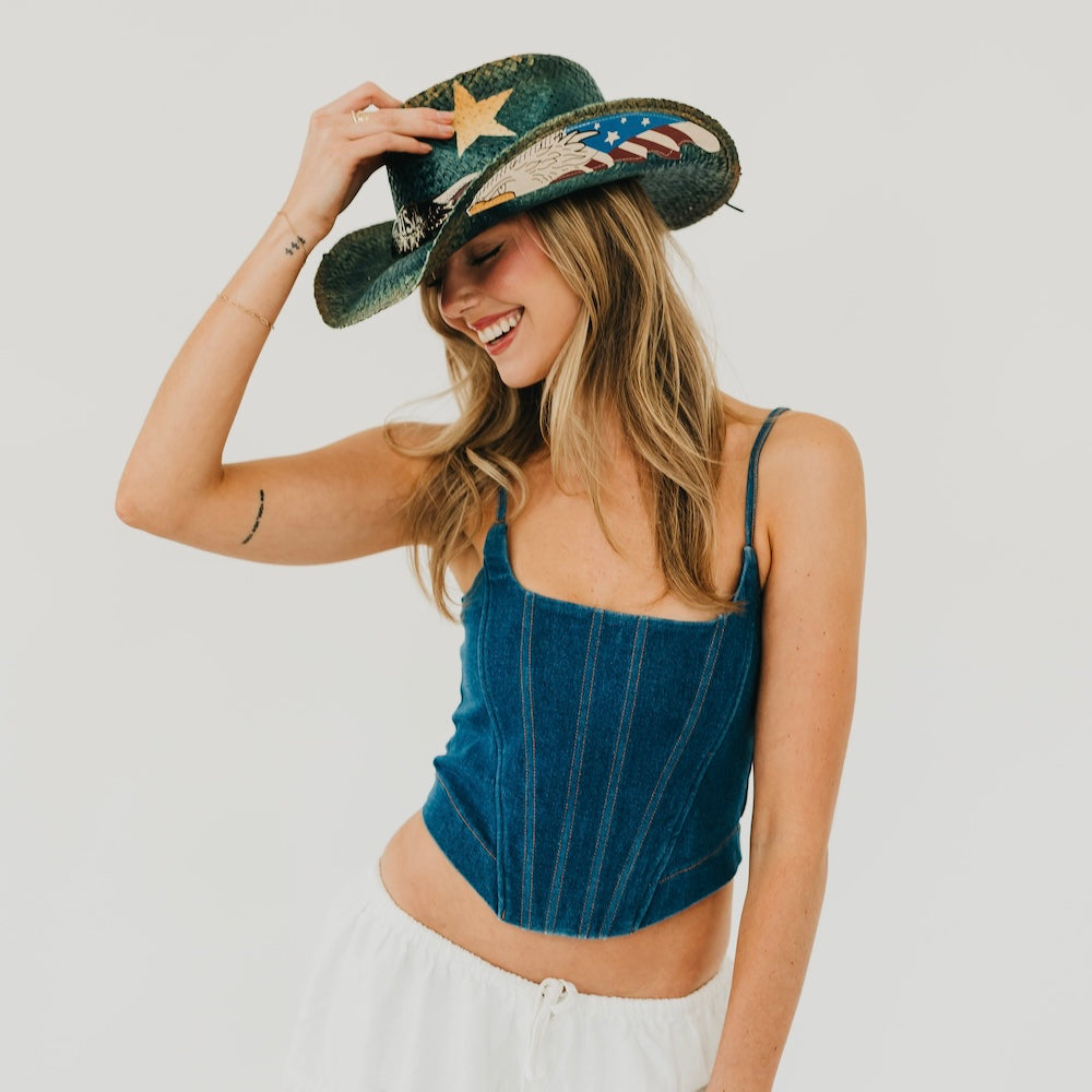 Land I Love USA Cowboy Hat