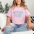 "MOTHERHOOD" Minimalist Mom T-Shirt - Modern Motherhood Graphic Tee, Premium Heavyweight Mama Shirt, New Mom Gift Top, Aesthetic Mother's Day Apparel, Comfortable Relaxed Fit Mom Life Shirt