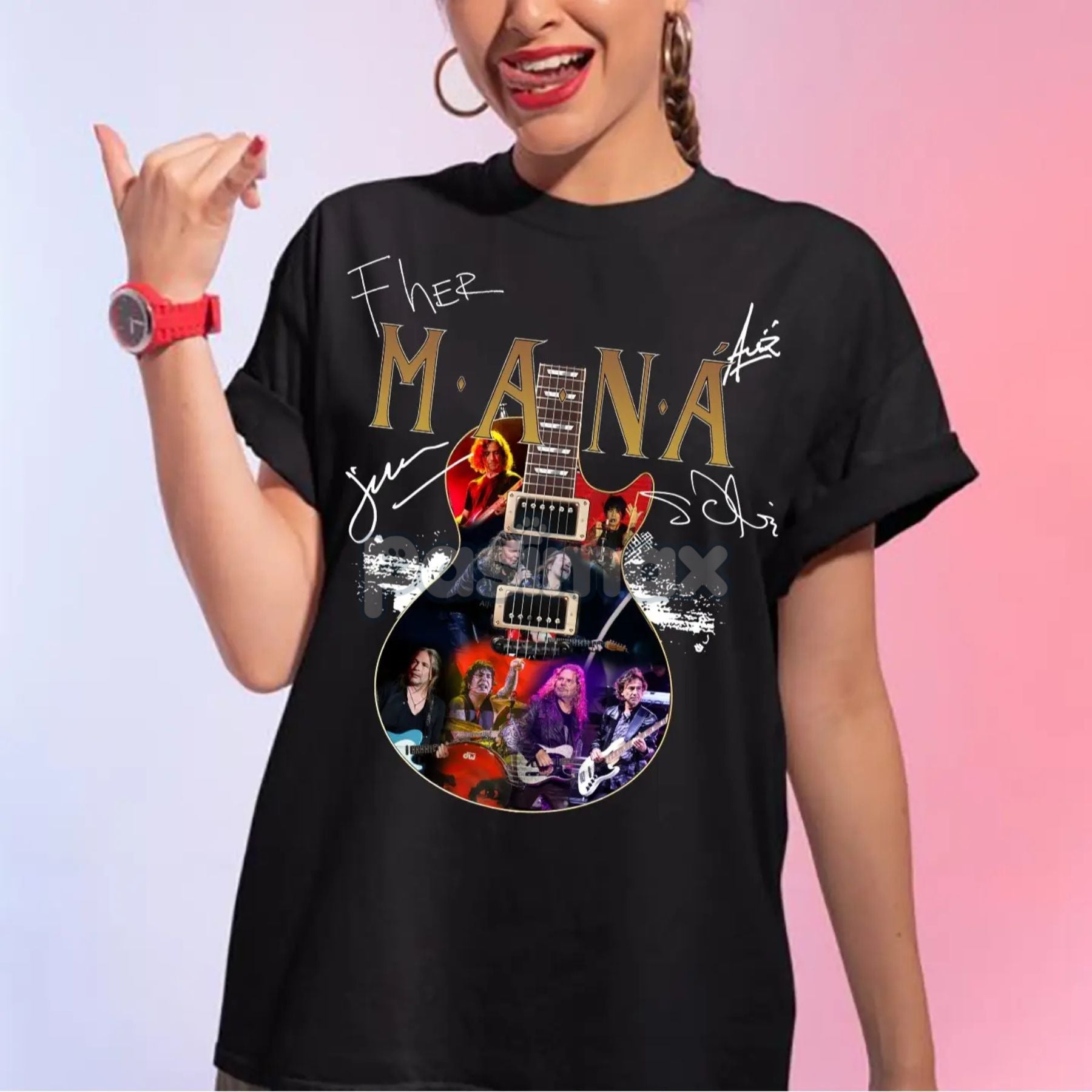 Maná Tour 2025 Vintage Latin Rock Shirt - Retro Band T-Shirt for Men & Women, Official Fan Merch
