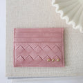 Mariah Woven Small Card Holder Wallet