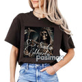 Men's Santa Muerte Knight Graphic Tee - Unapologetic Style Shirt, Dark Fantasy Apparel