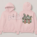Merry Duck Hoodie – Funny Christmas Duck Graphic Pullover, Festive Holiday Humor Apparel, Unisex