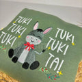 Mi Burrito Sabanero "Tuki Tuki Tuki" Embroidered Sweatshirt – Latin Christmas Crewneck