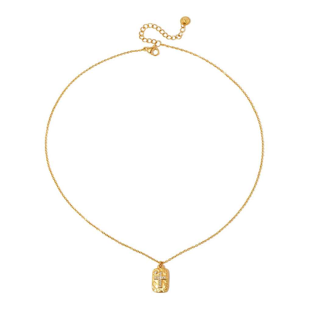Cecilia Cross Pendant Necklace WATERPROOF