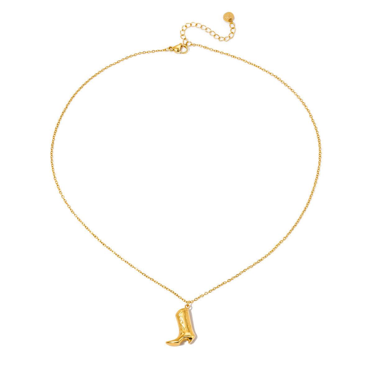 Country Girl Pendant Chain Necklace - WATERPROOF