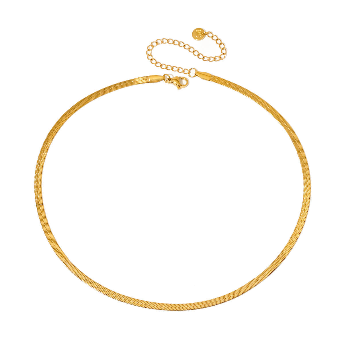 Ella Herringbone Necklace - WATERPROOF