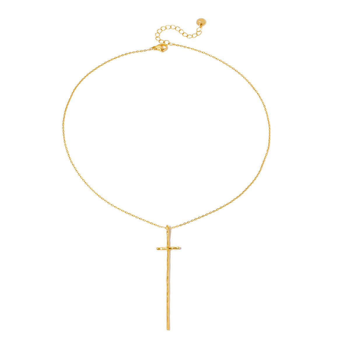 Modern Cross Necklace - WATERPROOF