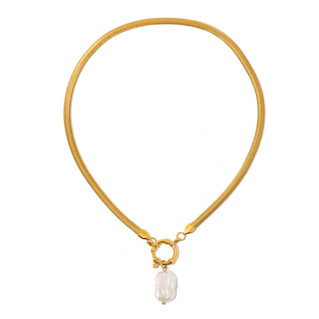 Mother Of Pearl Necklace WATERPROOF