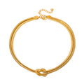 Talia Tied Necklace - WATERPROOF