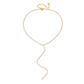 Tennis Lariat Necklace - WATERPROOF
