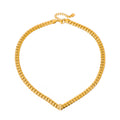 Victoria Diamond V Necklace - WATERPROOF