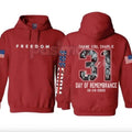National Day of Remembrance October 14th 2025 Hoodie – Patriot C.K. Memorial Tribute Pullover