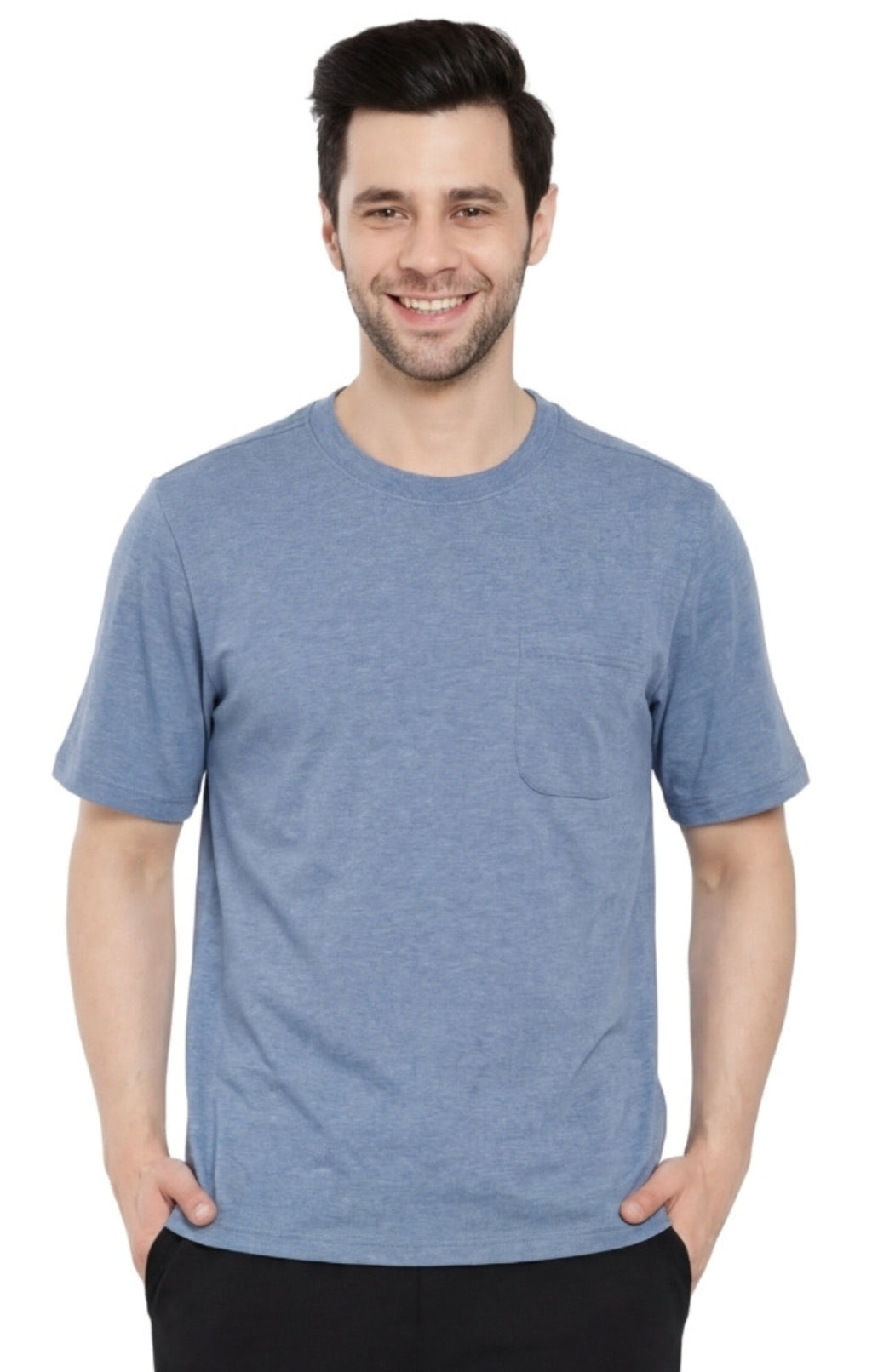 Men's Heavyweight Short Sleeve Crew Neck with Pocket T-Shirt