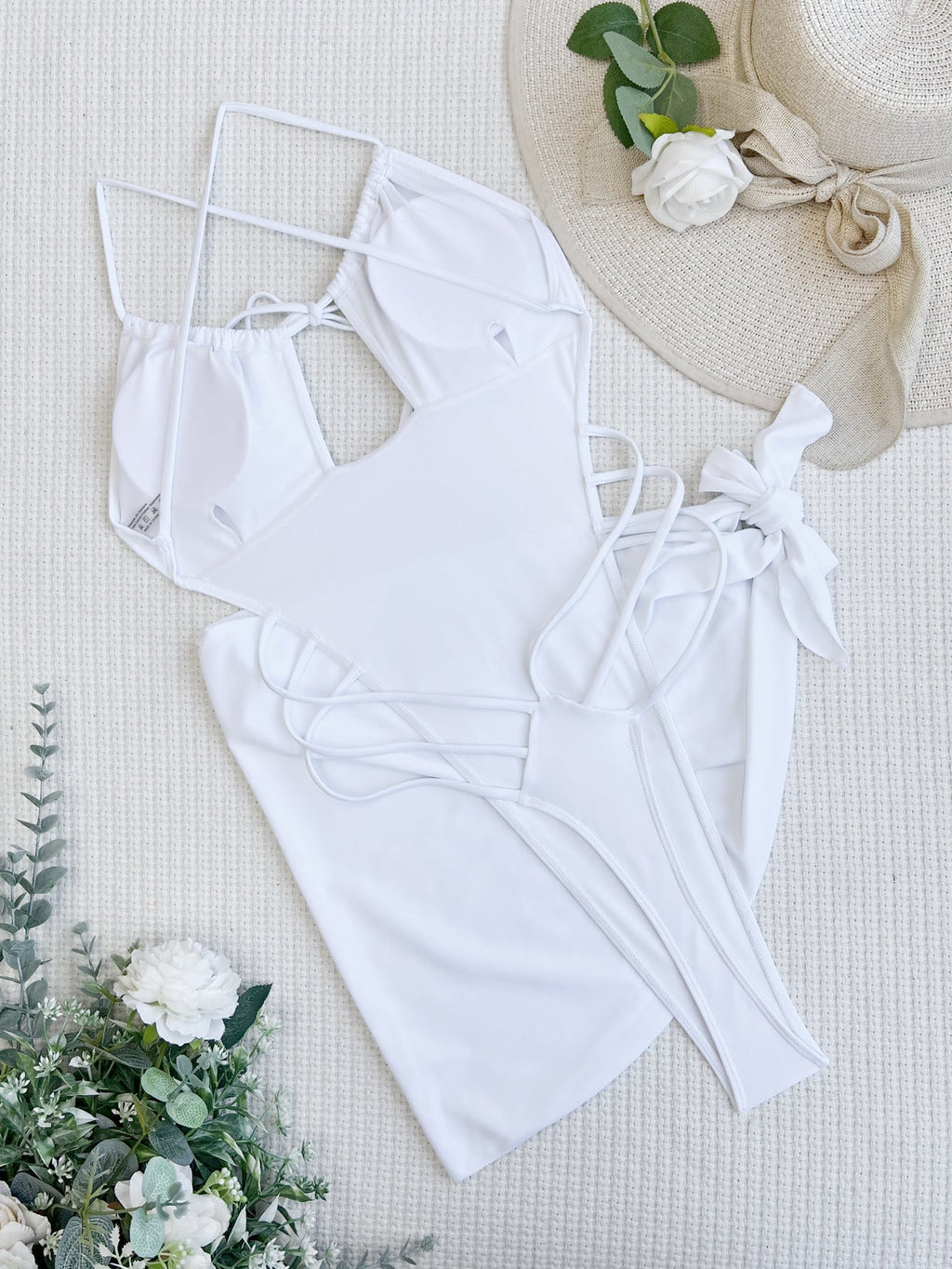 With Sarong Backless Extreme Mini Micro G String Female Swimwear One Piece Swimsuit Women High Cut Monokini Bathing Suit Swim