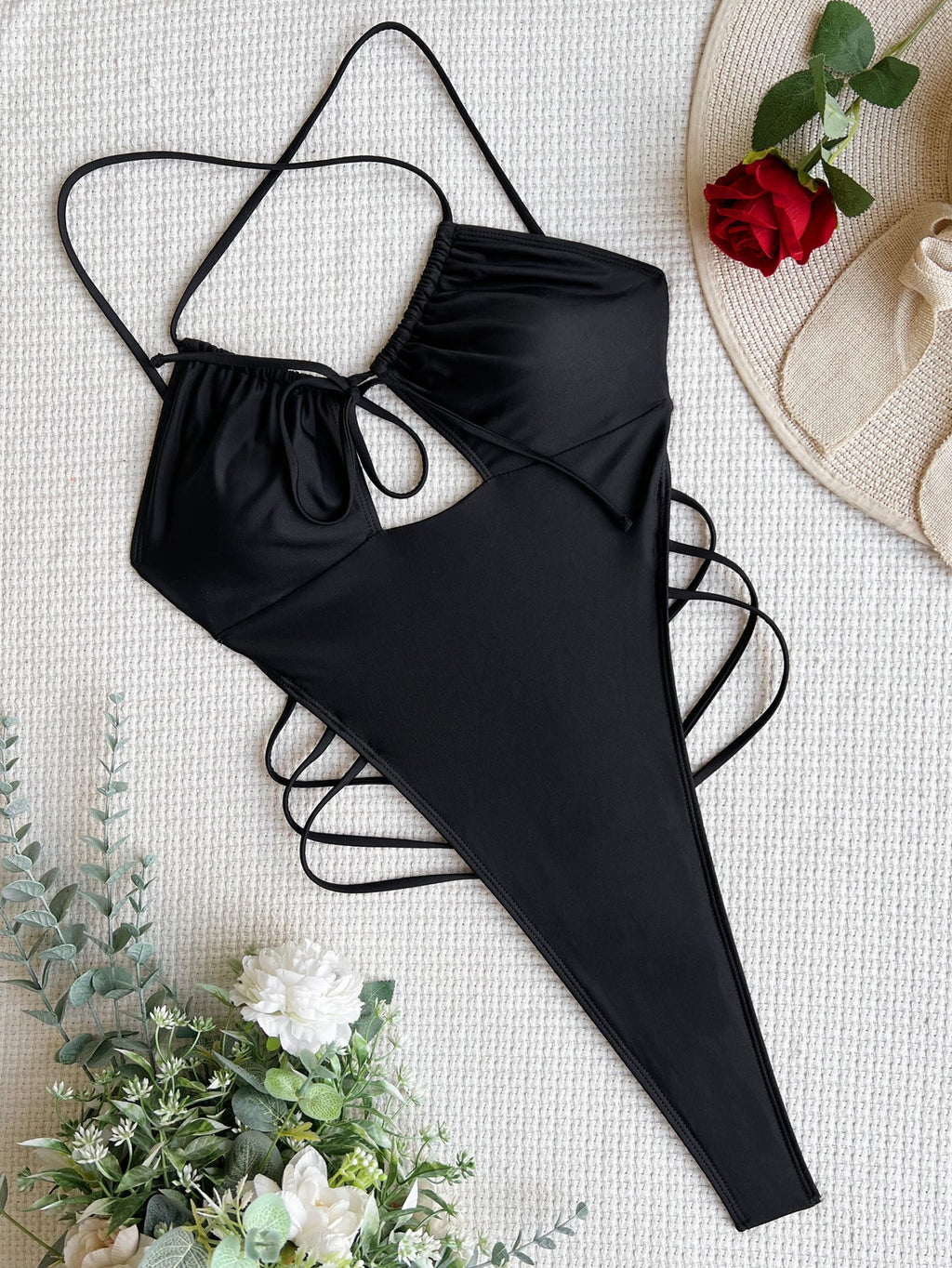 With Sarong Backless Extreme Mini Micro G String Female Swimwear One Piece Swimsuit Women High Cut Monokini Bathing Suit Swim