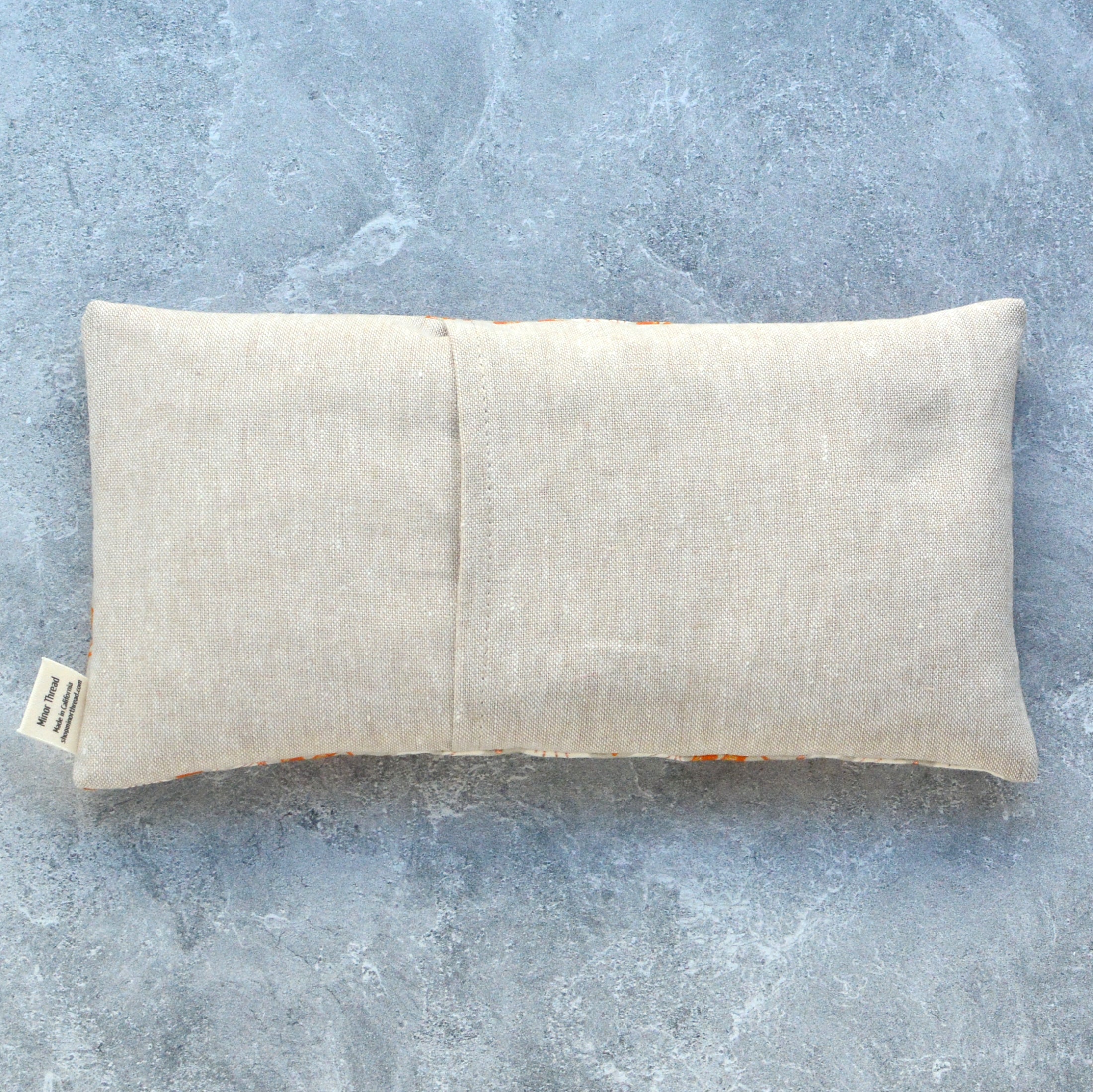 Copper Floral Vine Botanical Weighted Eye Pillow