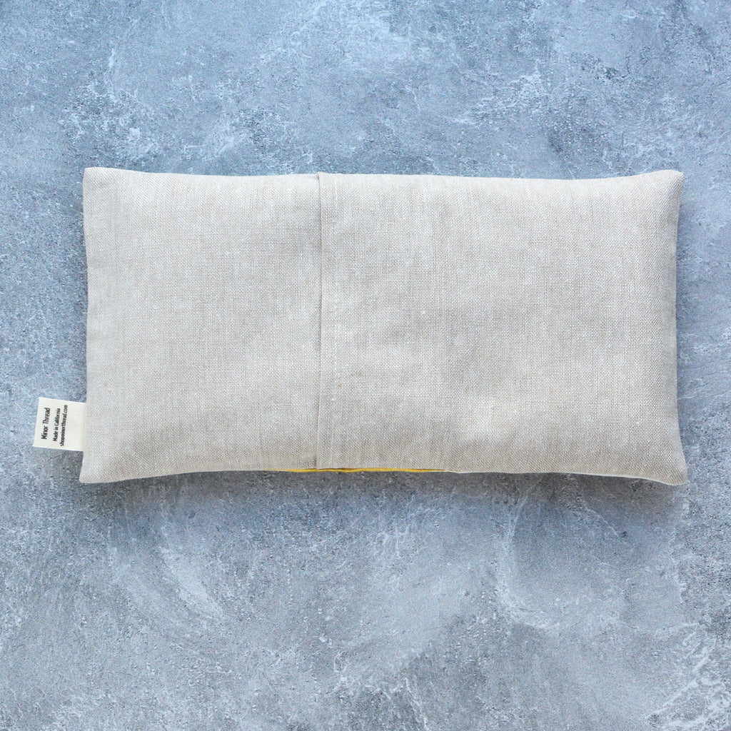 Pink & Lilac Rainbow Stripe Cotton Weighted Eye Pillow