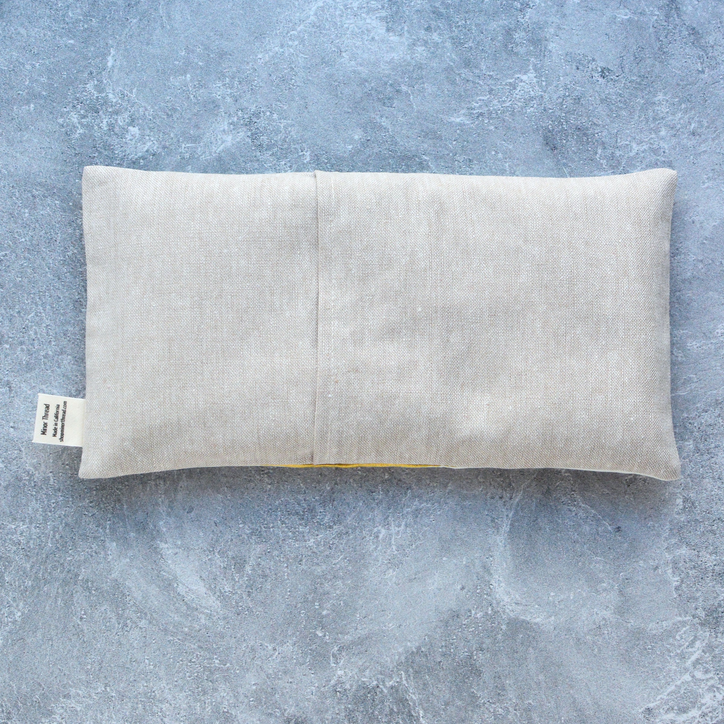 Pink & Lilac Rainbow Stripe Cotton Weighted Eye Pillow