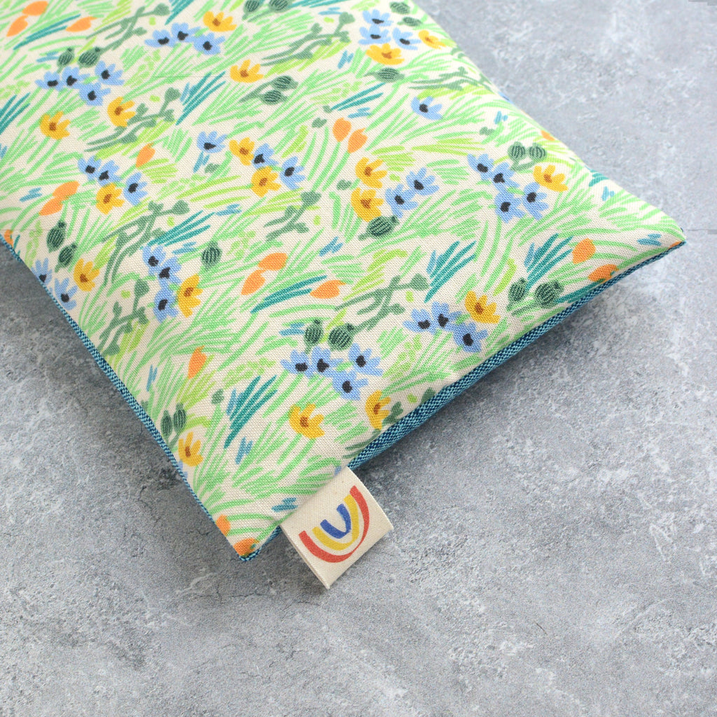 Spring Grass Floral Weighted Eye Pillow
