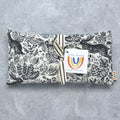 Monochrome Woodland Floral Weighted Eye Pillow