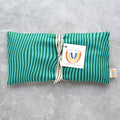 Blue & Greeen Wavy Stripes Weighted Eye Pillow