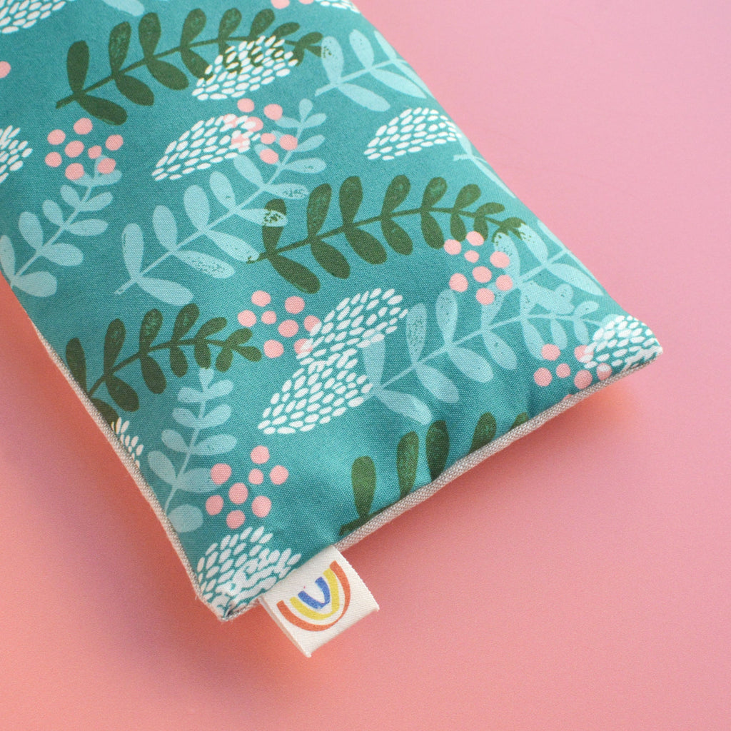 Fern Dell in Watercress Weighted Eye Pillow